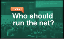 Who should run the net?