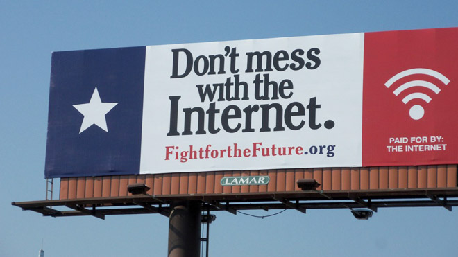 Don't mess with the Internet. Billboard!